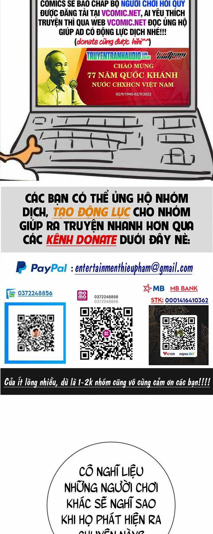 Người Chơi Hồi Quy: Chapter 77