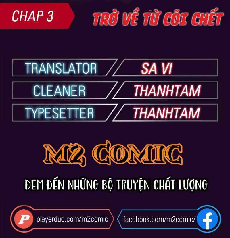 Người Trở Về Từ Cõi Chết: Chapter 3