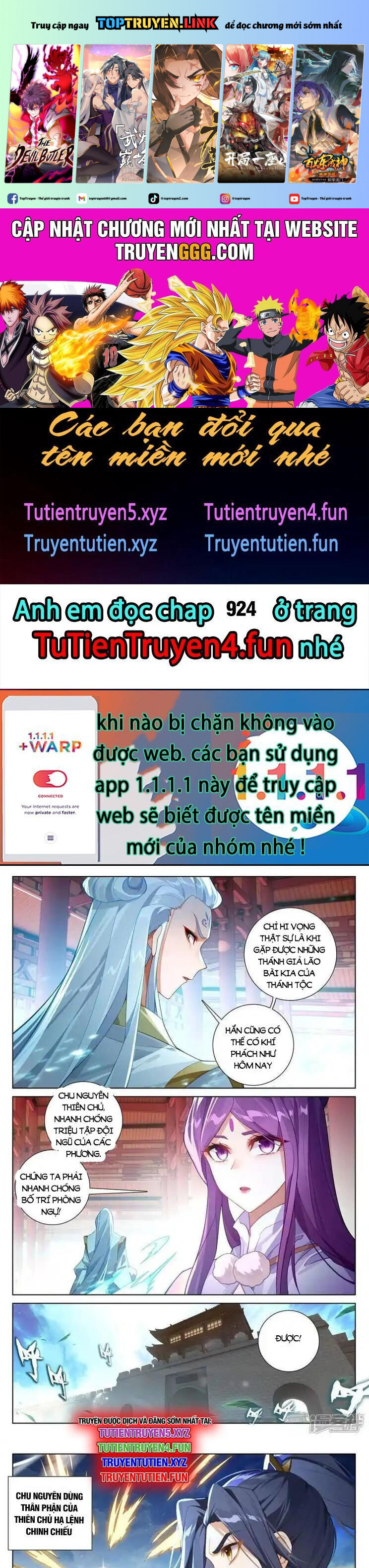 Nguyên Tôn: Chapter 923
