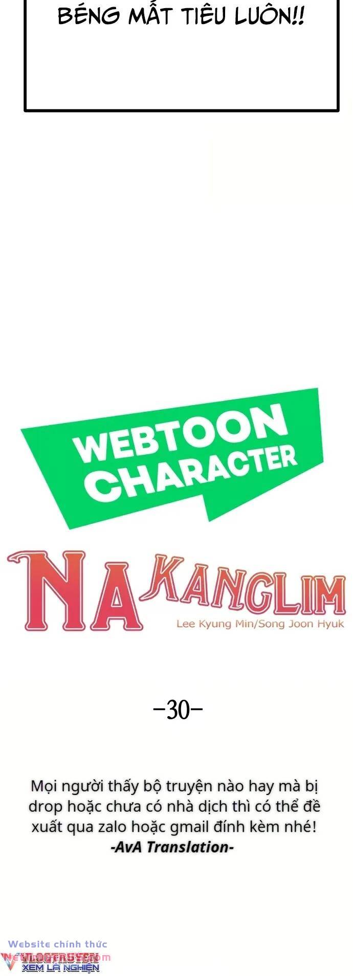 Nhân Vật Webtoon Na Kang Lim: Chapter 30