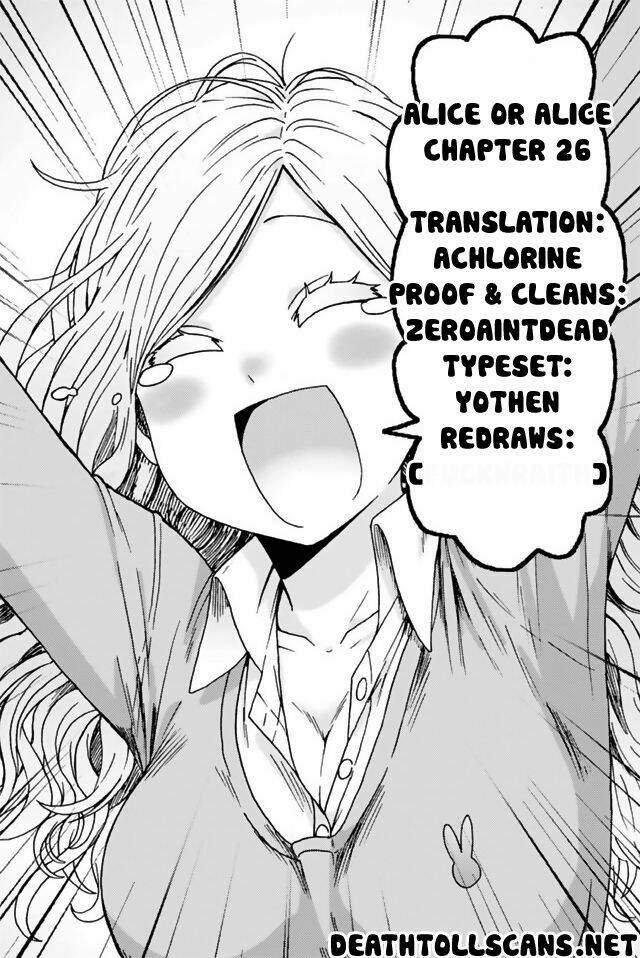NHẬT KÝ ALICE: Chapter 26