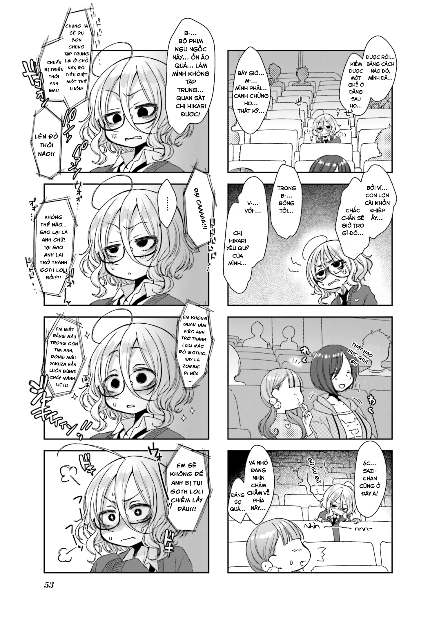 Nhật Ký Đen Tối Của Sazi-Chan: Chapter 6
