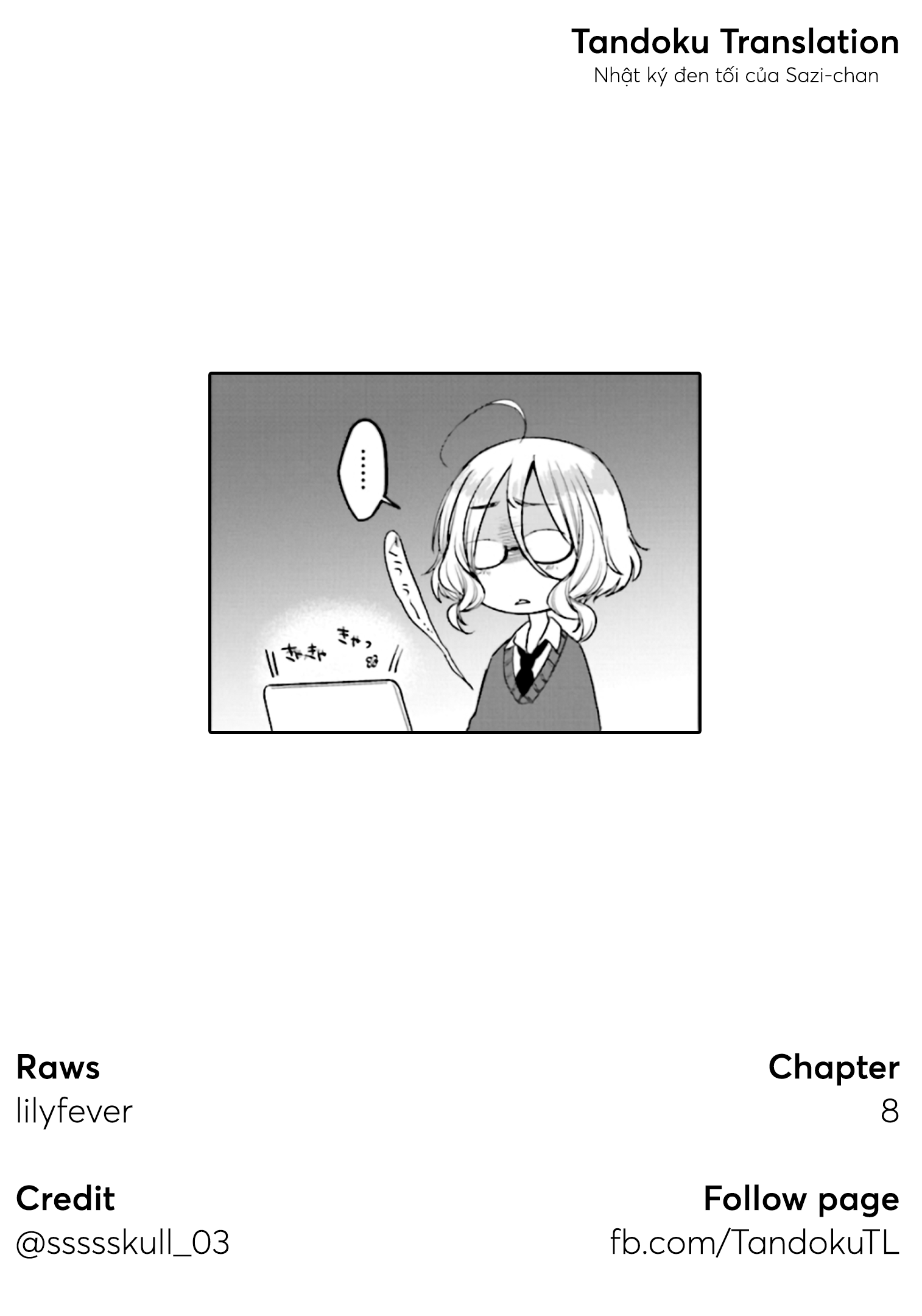 Nhật Ký Đen Tối Của Sazi-Chan: Chapter 8