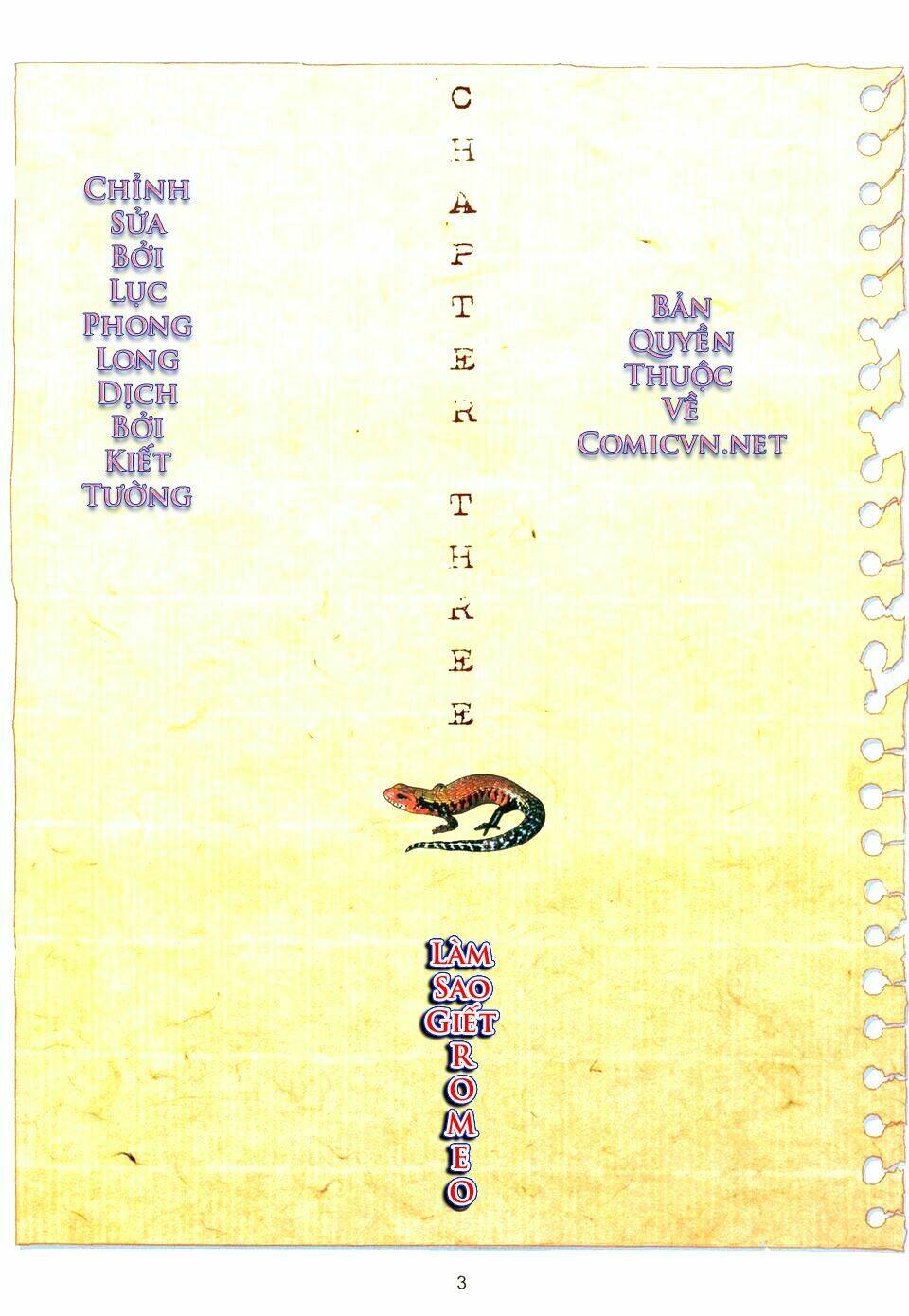 Nhật Ký Sát Thủ: Chapter 2