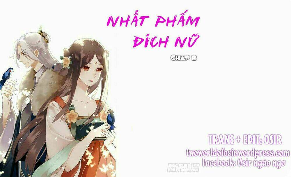 Nhất Phẩm Đích Nữ: Chapter 2