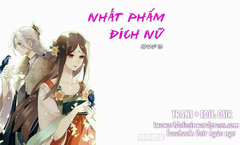 Nhất Phẩm Đích Nữ: Chapter 3