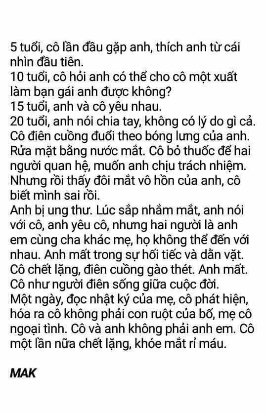 Những Mẩu Truyện "Ngôn Tình" [Ngược]: Chapter 2