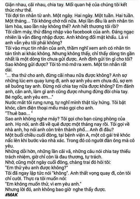 Những Mẩu Truyện "Ngôn Tình" [Ngược]: Chapter 2