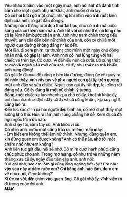 Những Mẩu Truyện "Ngôn Tình" [Ngược]: Chapter 2