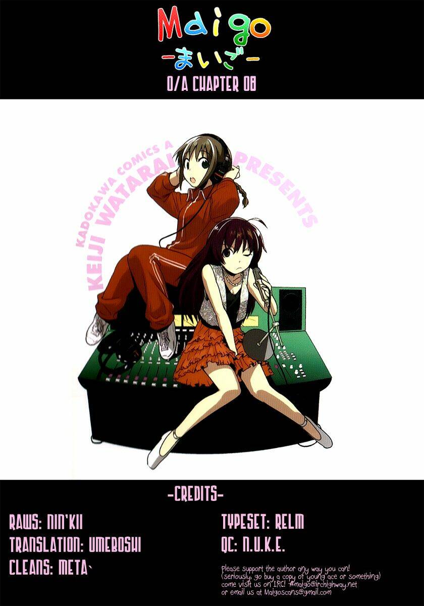 O/A: Chapter 8