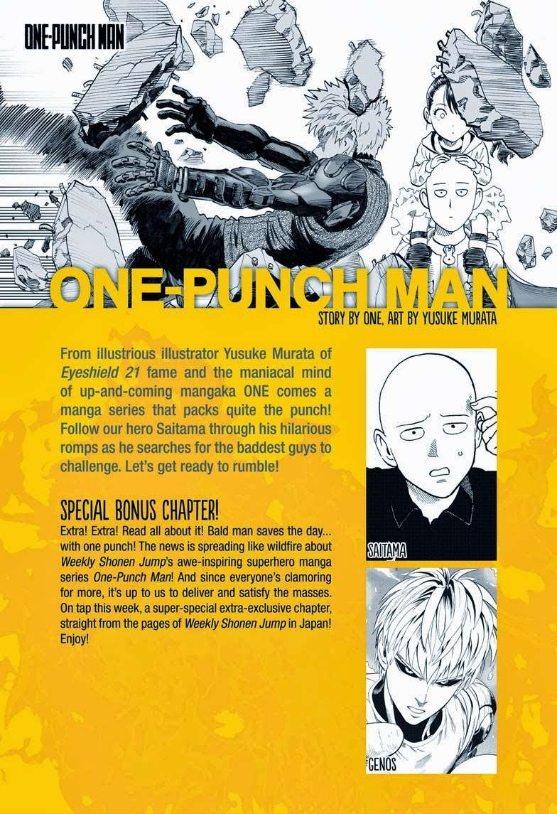 One Punch Man: Chapter 54.5