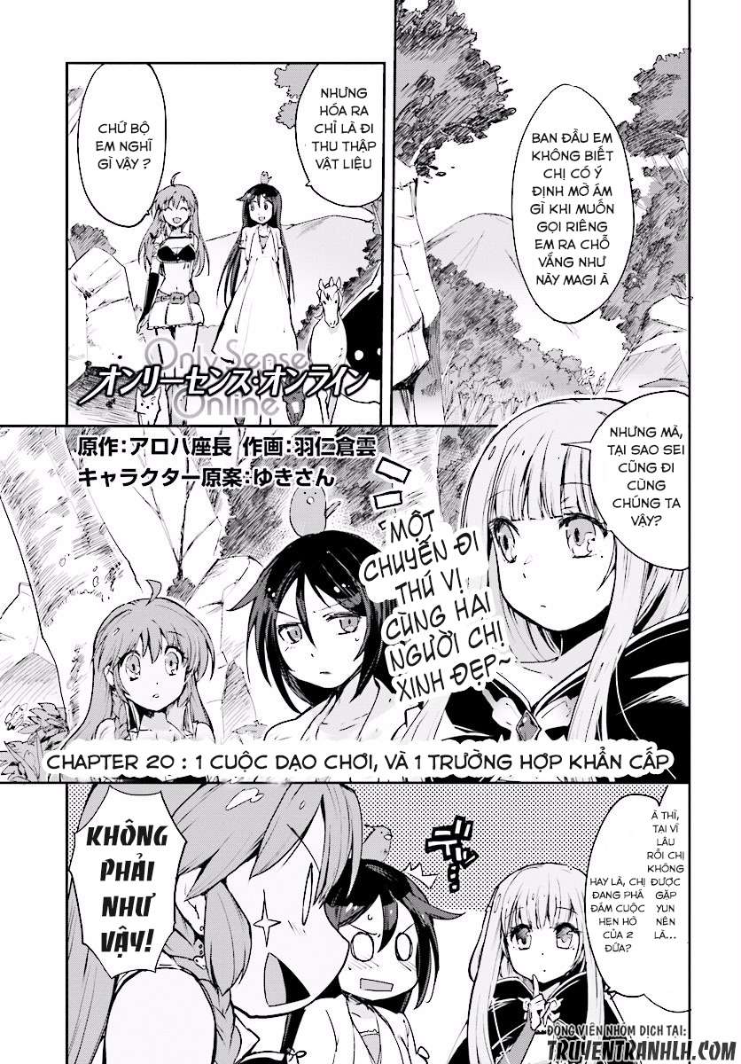 Only Sense Online (OSO): Chapter 20