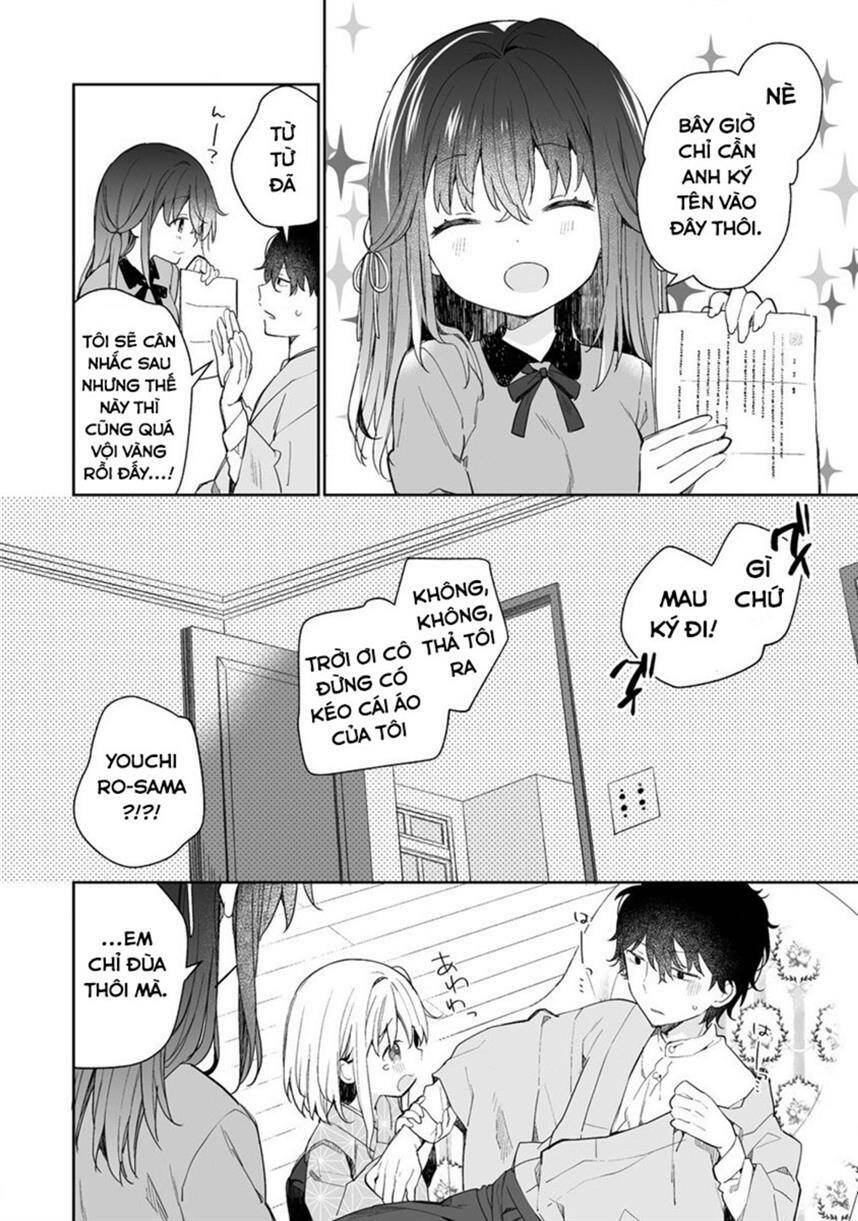 Onna no Kono Mayu Showa Shiki Maid Kankansho: Chapter 6