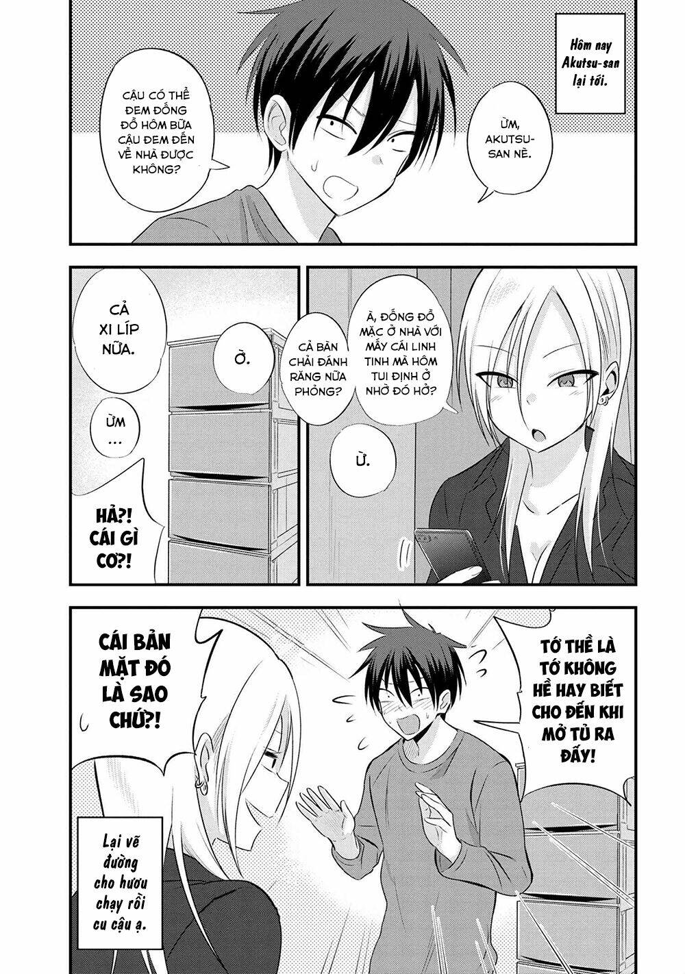 Please Go Home, Akutsu-San!: Chapter 32