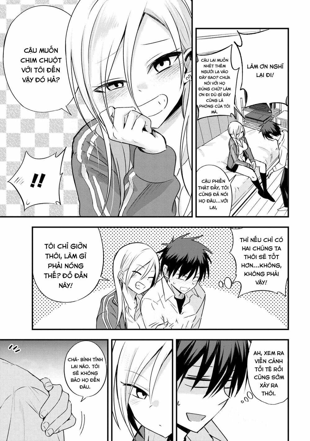 Please Go Home, Akutsu-San!: Chapter 5