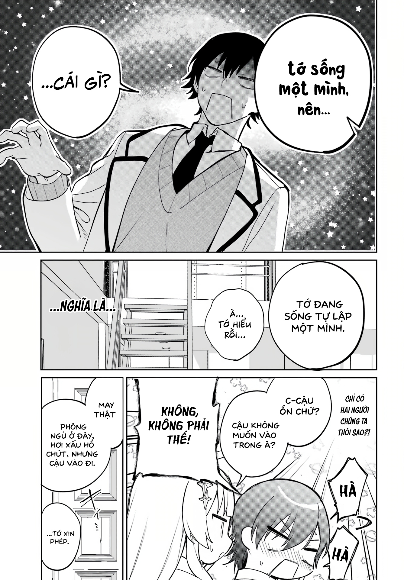 Remote Jugyou ni Nattara Class 1 no Bishoujo to Doukyo Suru Koto ni Natta: Chapter 1