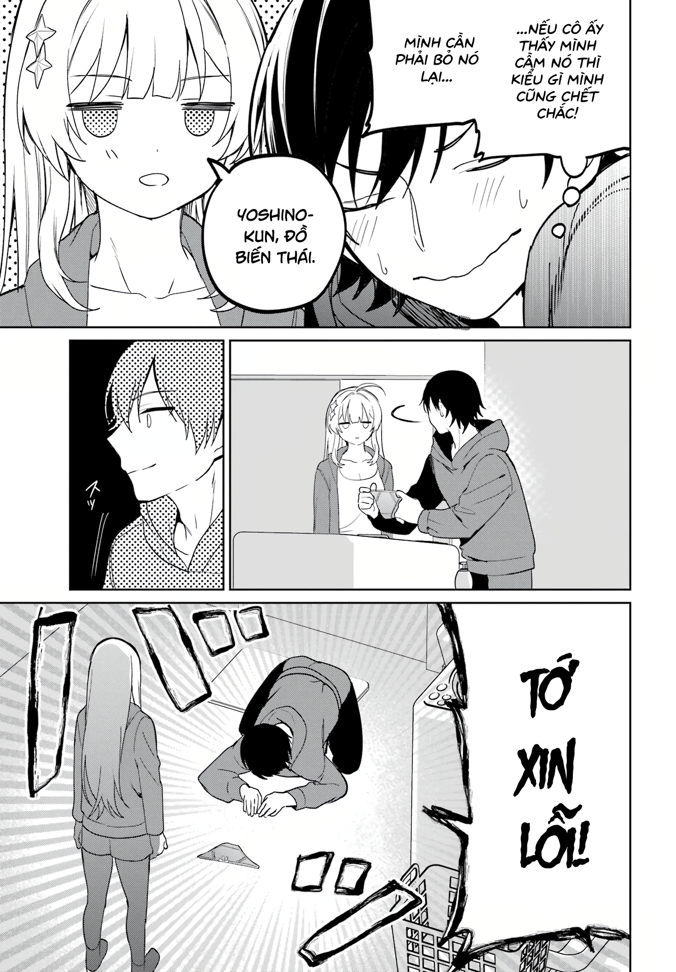 Remote Jugyou ni Nattara Class 1 no Bishoujo to Doukyo Suru Koto ni Natta: Chapter 3