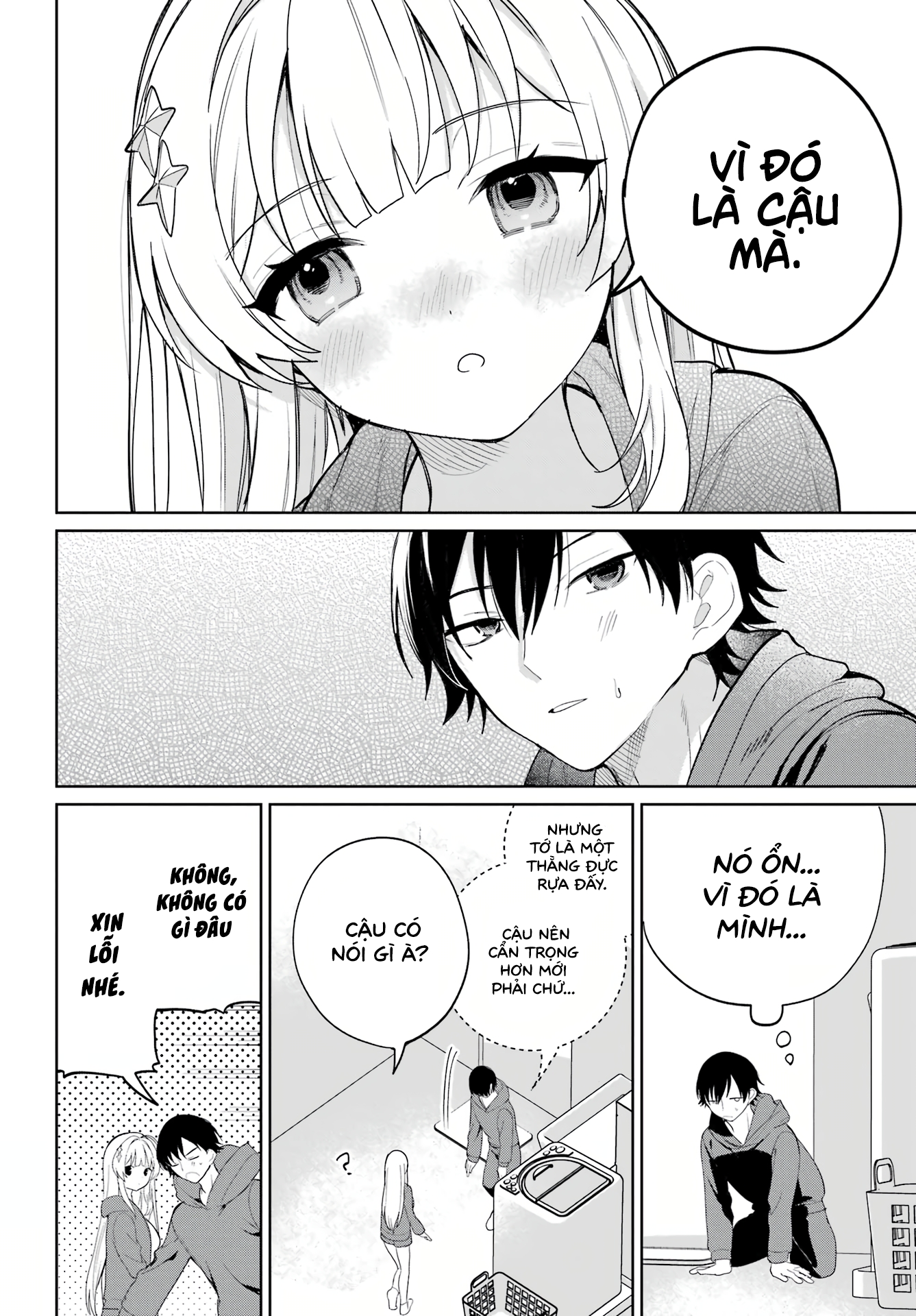 Remote Jugyou ni Nattara Class 1 no Bishoujo to Doukyo Suru Koto ni Natta: Chapter 3