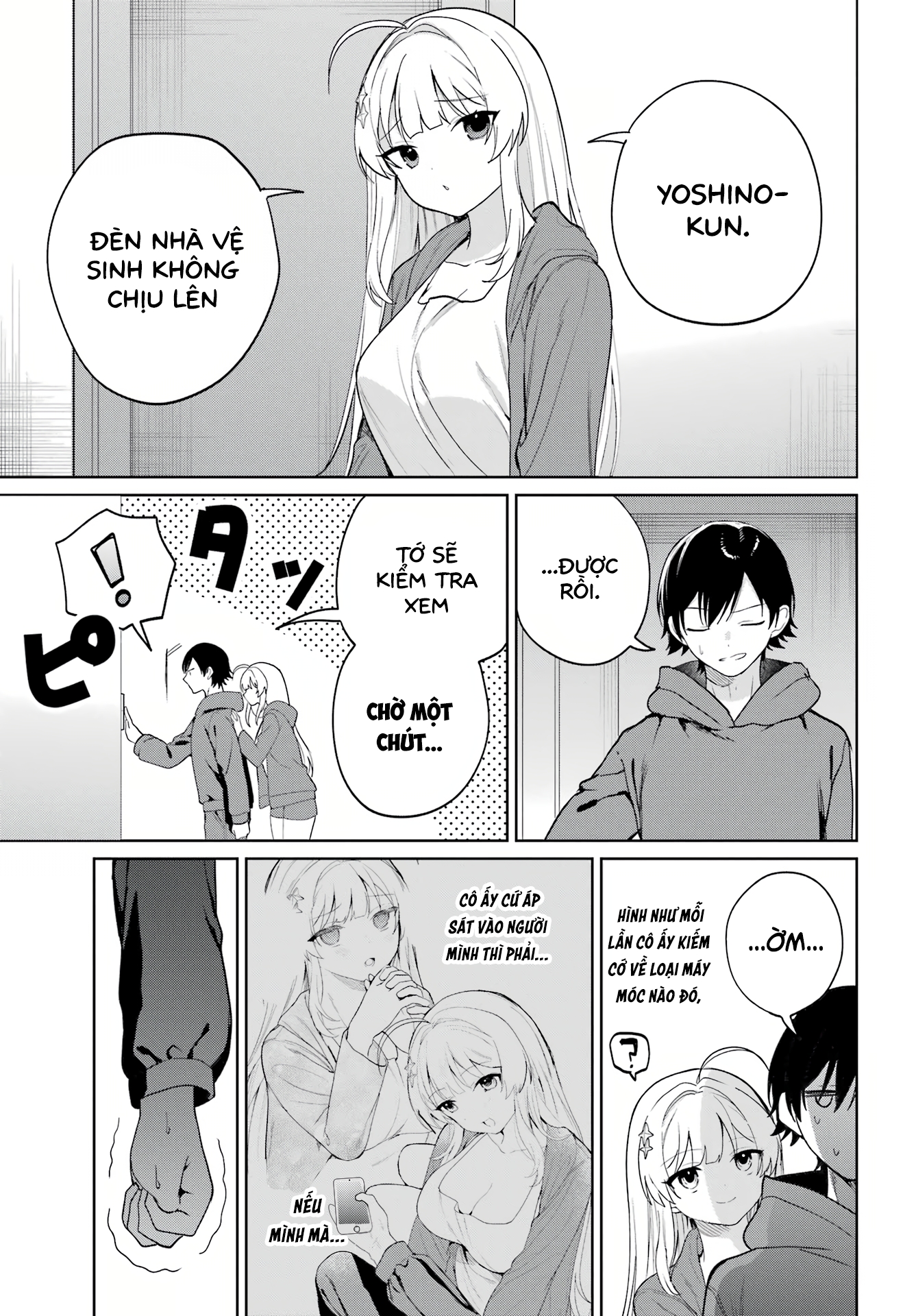Remote Jugyou ni Nattara Class 1 no Bishoujo to Doukyo Suru Koto ni Natta: Chapter 3
