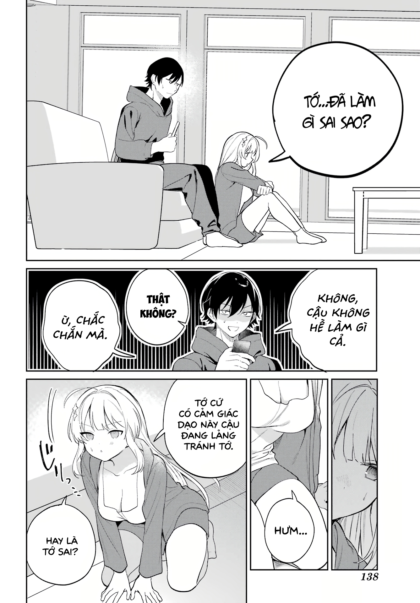 Remote Jugyou ni Nattara Class 1 no Bishoujo to Doukyo Suru Koto ni Natta: Chapter 3