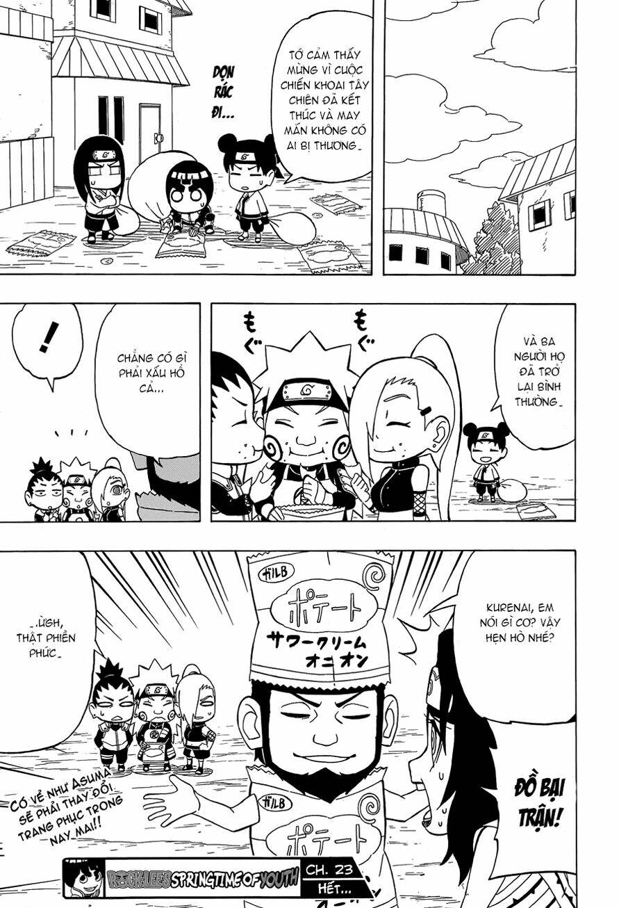 Rock Lee's Springtime Of Youth: Chapter 23