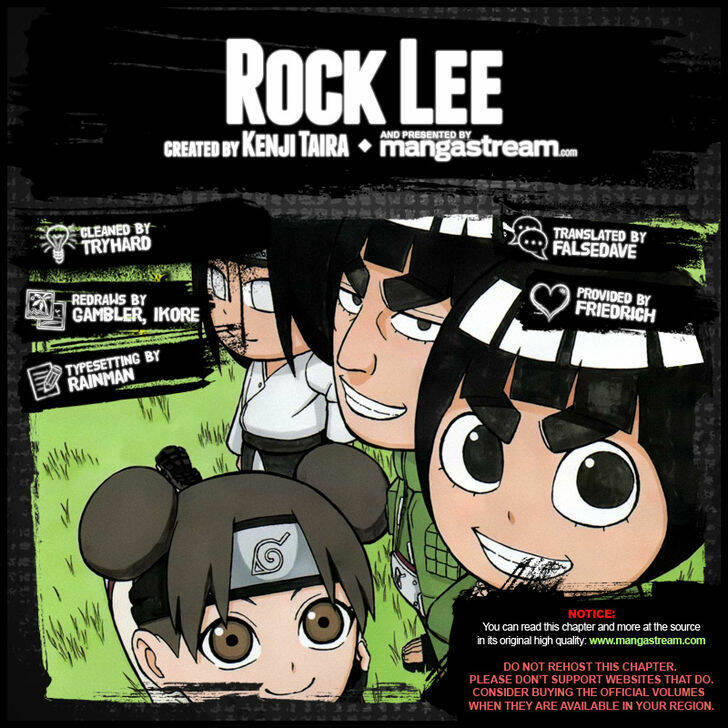 Rock Lee's Springtime Of Youth: Chapter 29