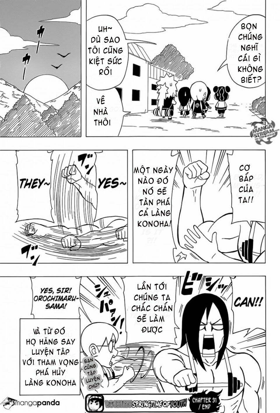 Rock Lee's Springtime Of Youth: Chapter 31