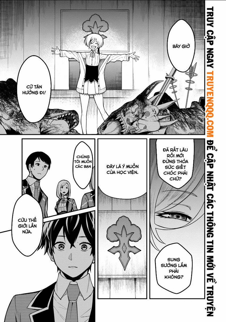 saikyou no maou ni kitaerareta yuusha isekai kikanshatachi no gakuen de musou suru: Chapter 1