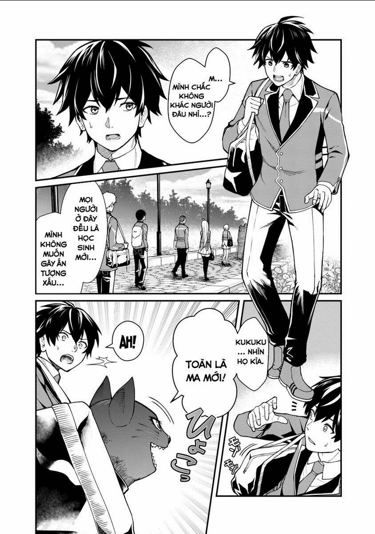 saikyou no maou ni kitaerareta yuusha isekai kikanshatachi no gakuen de musou suru: Chapter 1