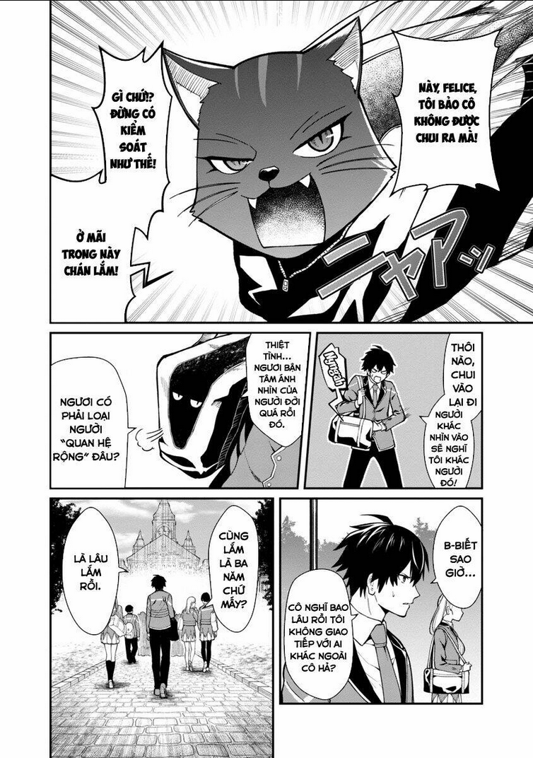saikyou no maou ni kitaerareta yuusha isekai kikanshatachi no gakuen de musou suru: Chapter 1