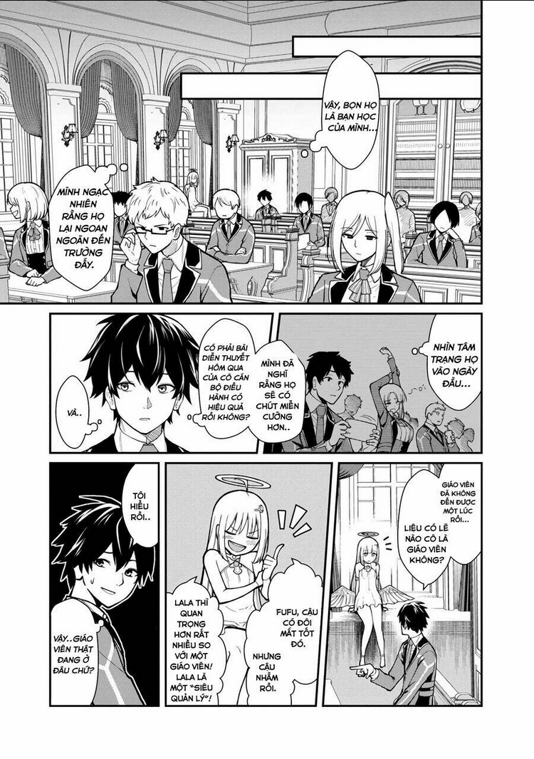 saikyou no maou ni kitaerareta yuusha isekai kikanshatachi no gakuen de musou suru: Chapter 4