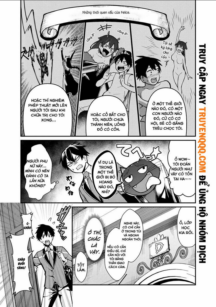 saikyou no maou ni kitaerareta yuusha isekai kikanshatachi no gakuen de musou suru: Chapter 4