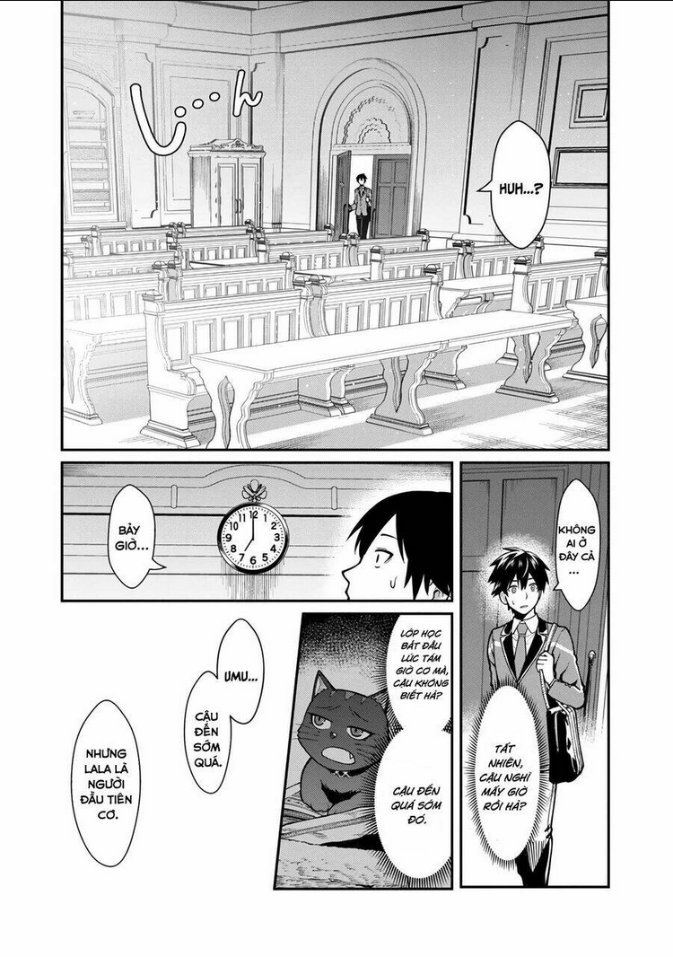 saikyou no maou ni kitaerareta yuusha isekai kikanshatachi no gakuen de musou suru: Chapter 4
