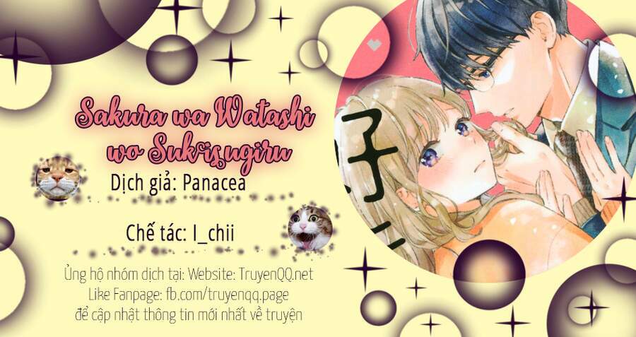 Sakura Wa Watashi Wo Sukisugiru: Chapter 1