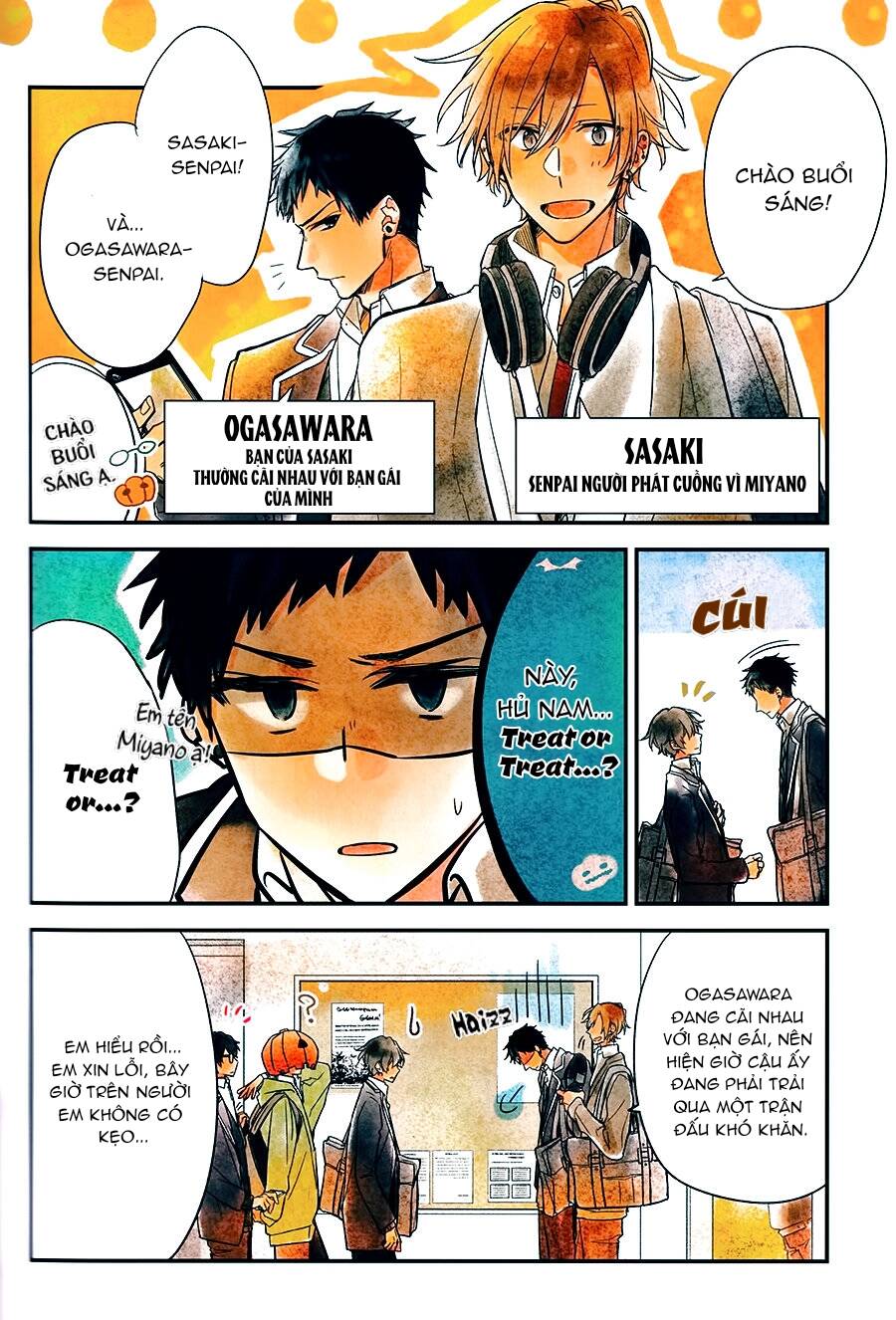[Sasamiya] Câu Chuyện Nho Nhỏ Về Halloween: Chapter 1