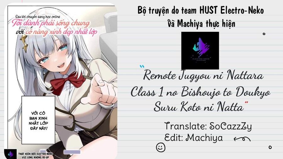 Sau Khi Chuyển Sang Học Online, Tôi Đành Phải Sống Chung Với Cô Nàng Xinh Đẹp Nhất Lớp: Chapter 1