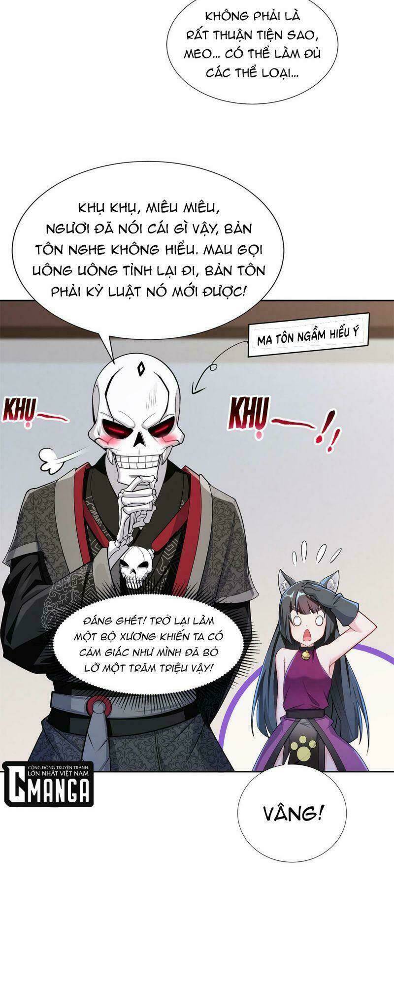 Sau Khi Độ Kiếp, Ta Biến Thành Bạch Cốt Ma Tôn: Chapter 4