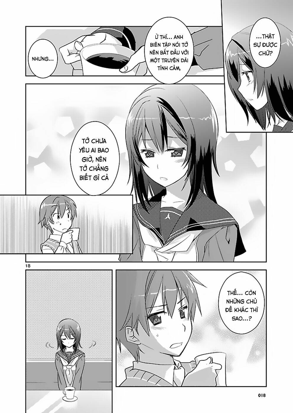 Shinonome Yuuko Wa Tanpen Shousetsu O Aishite Iru: Chapter 4