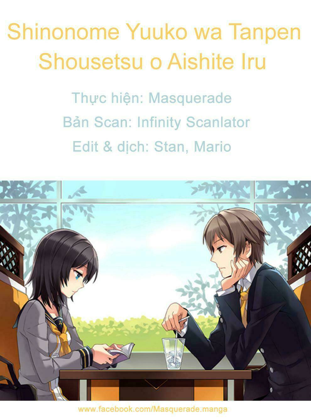 Shinonome Yuuko Wa Tanpen Shousetsu O Aishite Iru: Chapter 7.2