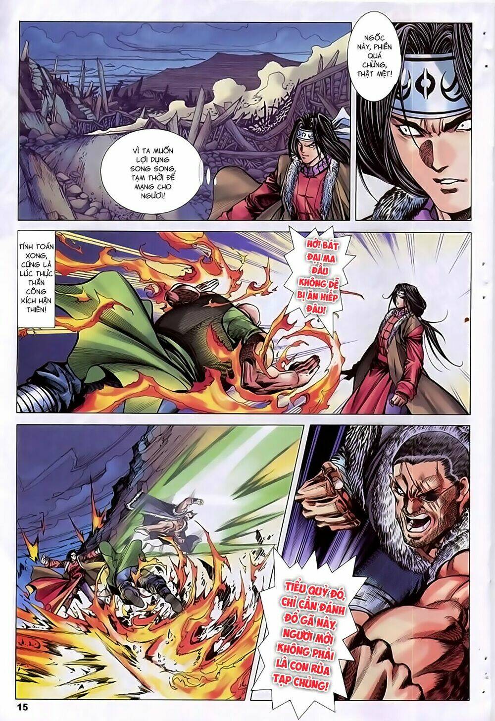 Song Hùng Kỳ Hiệp: Chapter 222