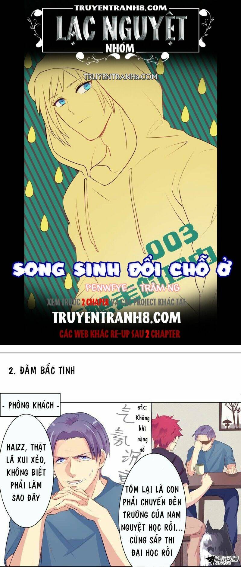 Song Sinh Đổi Chỗ Ở: Chapter 2