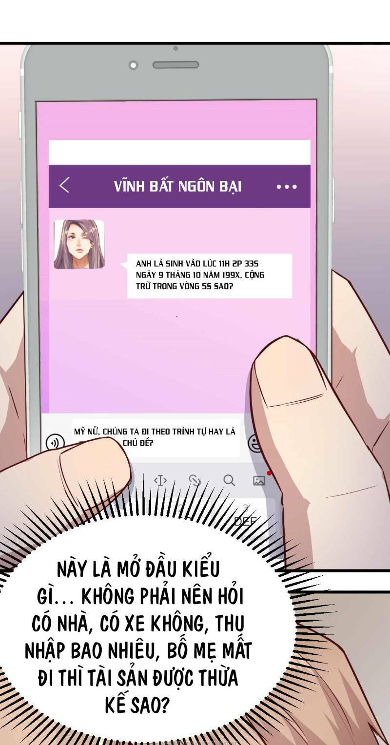Song Tu Đạo Lữ Kiểu Xem Mặt: Chapter 4