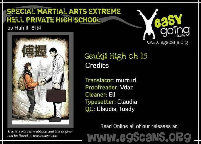 Special Martial Arts Extreme Hell Private High School: Chapter 15