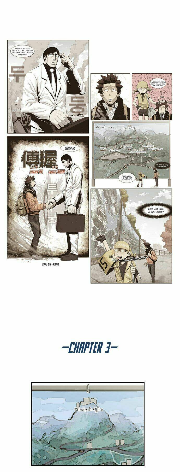 Special Martial Arts Extreme Hell Private High School: Chapter 3