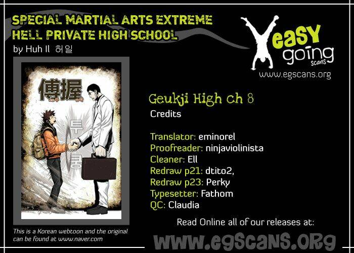 Special Martial Arts Extreme Hell Private High School: Chapter 8