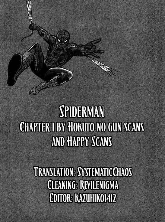 Spider Man - The Manga: Chapter 1.1