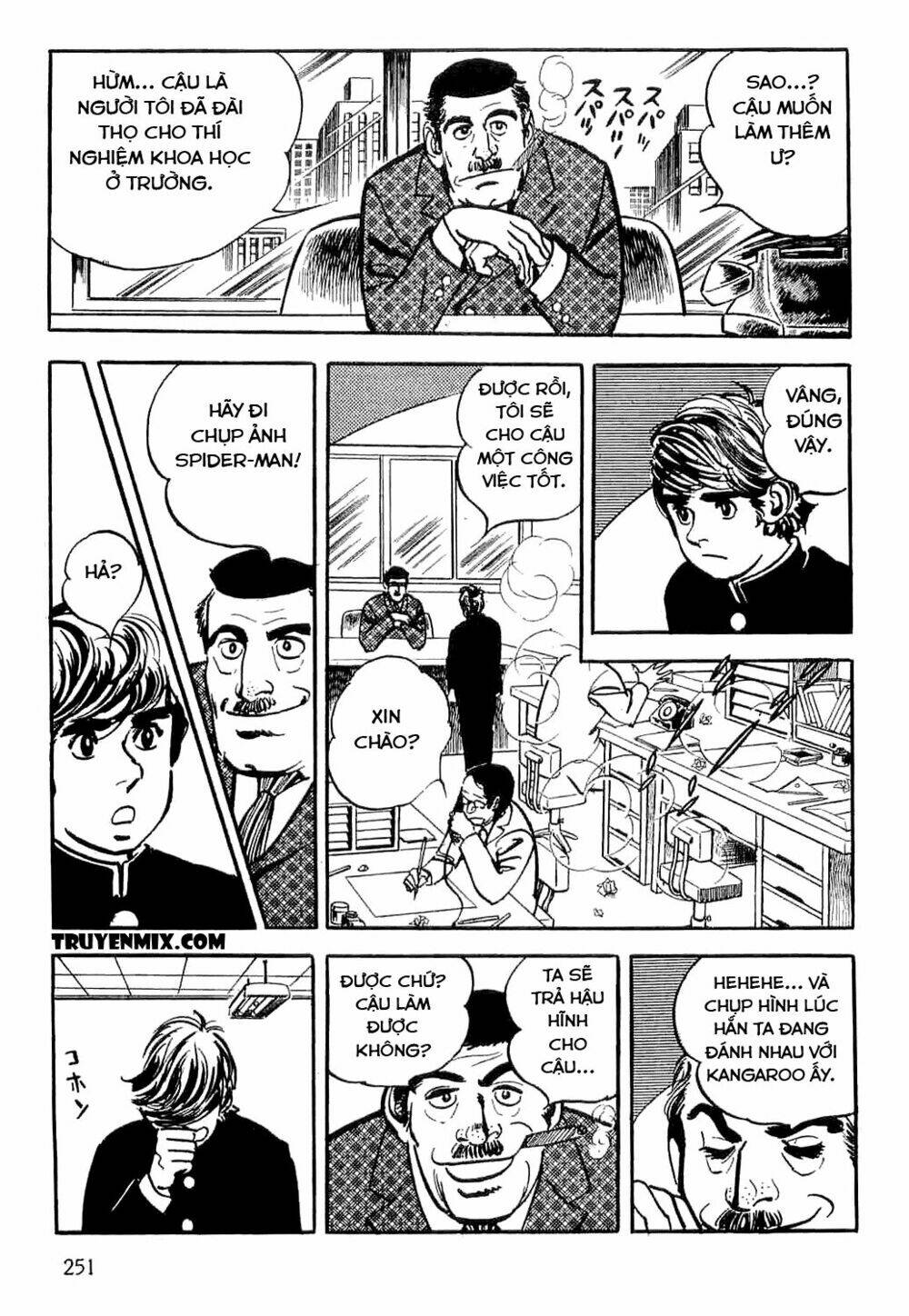 Spider Man - The Manga: Chapter 3.1