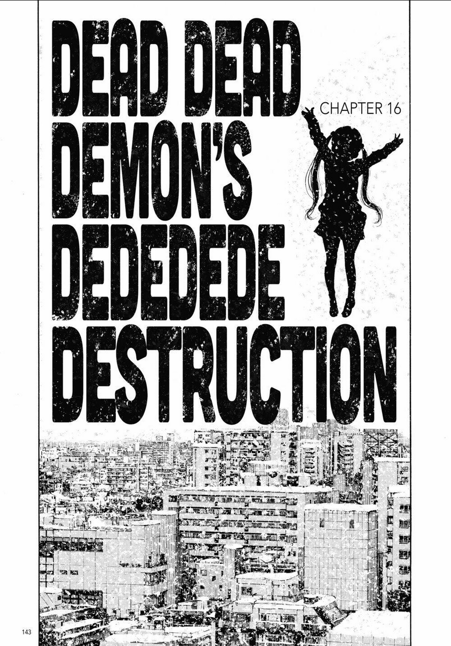 Sự Hủy Diệt Dededede Của Dead Dead Demon: Chapter 16