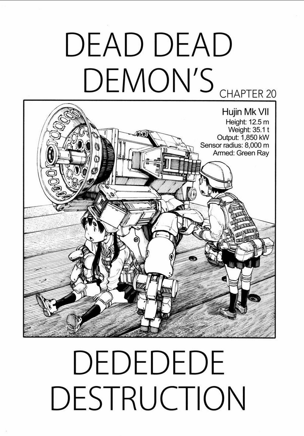 Sự Hủy Diệt Dededede Của Dead Dead Demon: Chapter 20