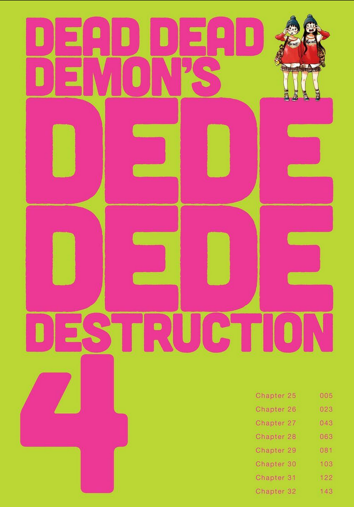 Sự Hủy Diệt Dededede Của Dead Dead Demon: Chapter 25